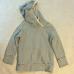 Childhoods Clothing Trademark Hoodie Gray Stripe